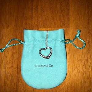 Tiffany & Co. Elsa Peretti Open Heart Necklace